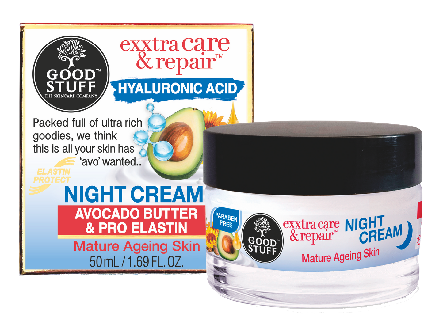 Night Cream - Good Stuff Exxtra Care & Repair